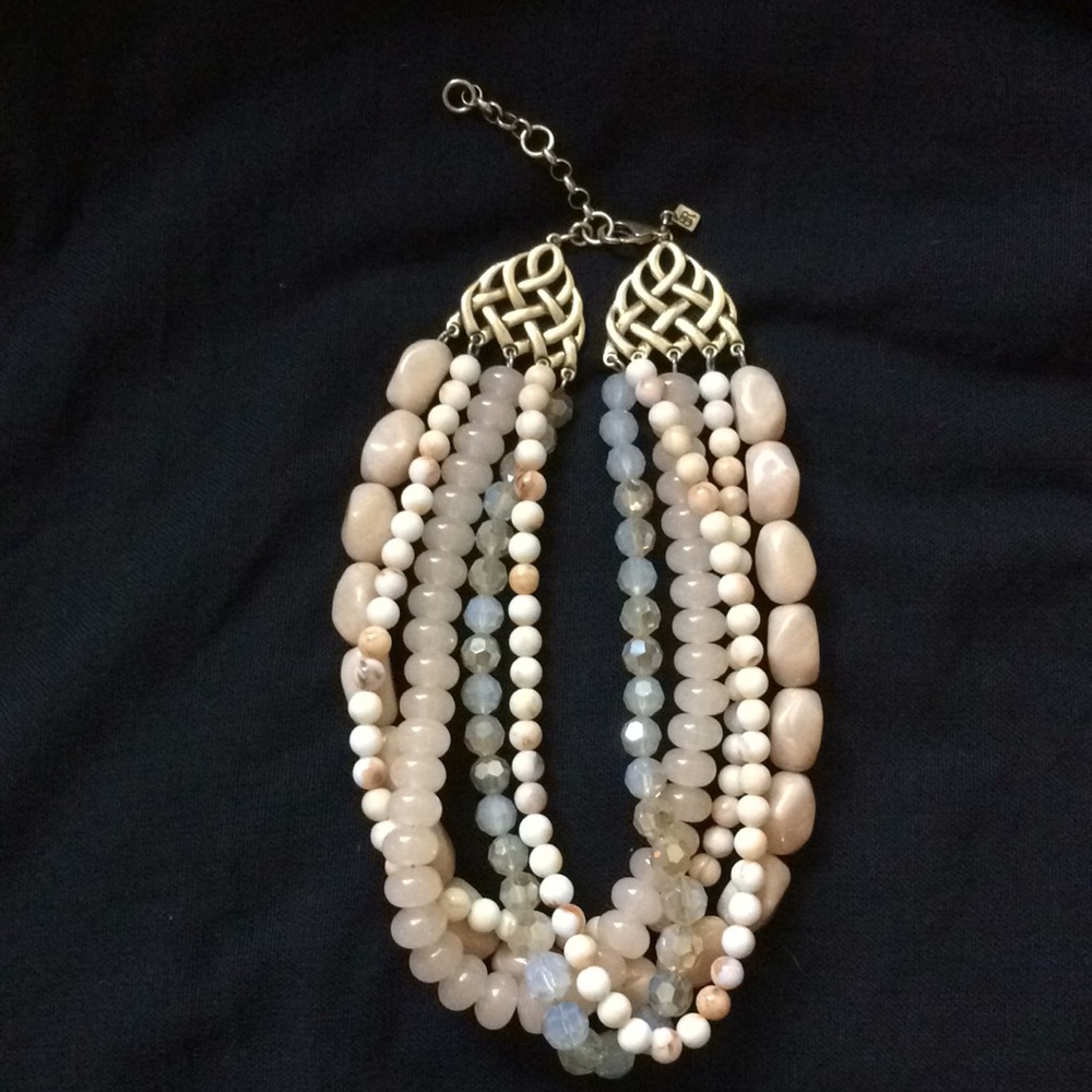 BR Five strand statement necklace!